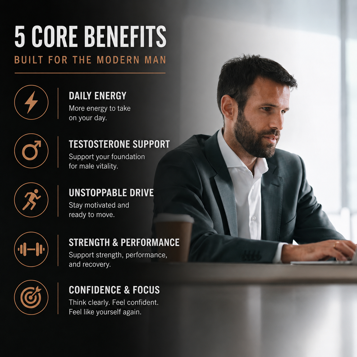 SABAR PRIME — Men's Testosterone & Vitality Complex