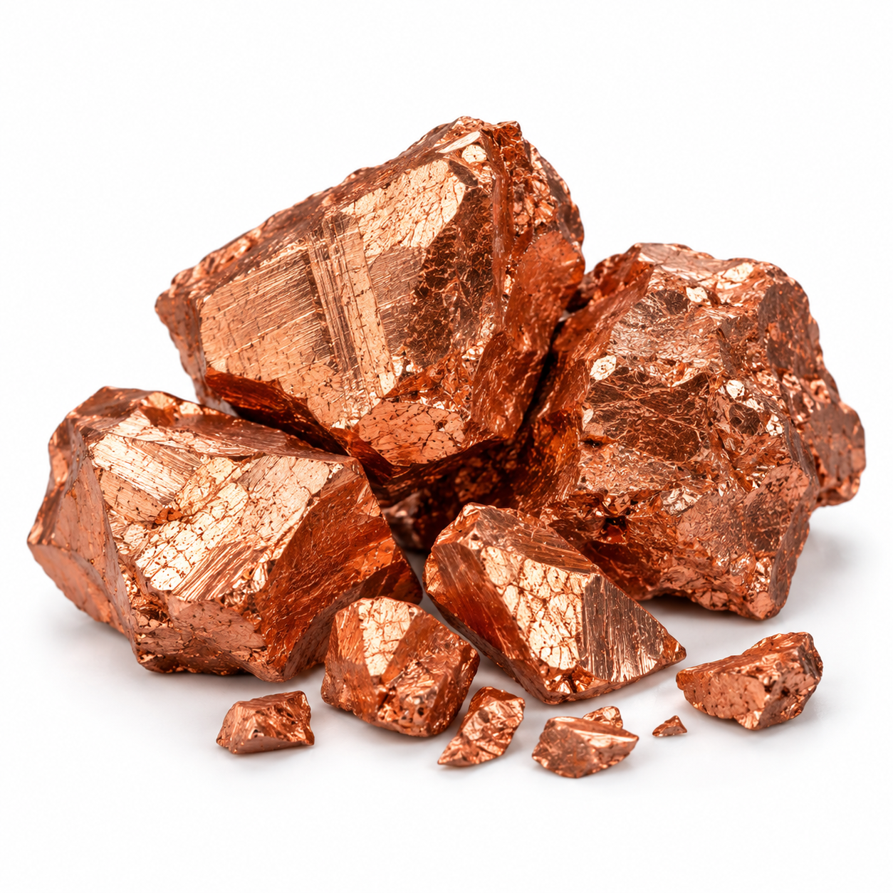 Copper mineral visual